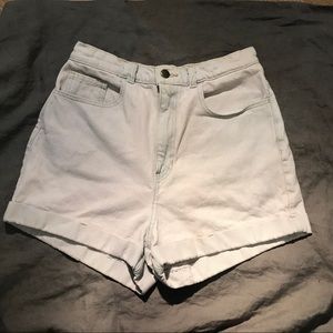 American Apparel Denim Shorts